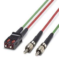 PHOENIX CONTACT 1654963 Fiber Optic Cable Assemblies VS-PC-2XHCS-2 00-SCRJ/FSMA-1