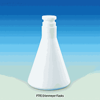 SciLab SL.Fla4001 Erlenmeyer Flasks, PTFE, 50㎖ , Φ52×h103mm , Neck id-27mm