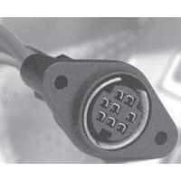 Kycon KMDPLX-6S-1000 Connectors 6P SNAP AND LOCK SKT PNL MNT 1000 WIRE