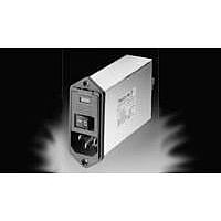 Corcom - TE Connectivity PM000DLXC Inlets 10A DUAL FUSE VERTICAL MOUNT