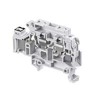 Entrelec - TE Connectivity 1SNA399763R1400 DIN Rail Terminal Blocks D4/8.SF.I.ADO2