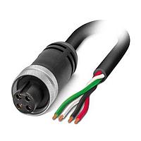 PHOENIX CONTACT 1423272 Socket Power Cable PDC-4P- 2,0-U80/138FS