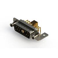 EDAC 629-11W1240-7NE Mixed Contact D-Sub Connectors Right-angle Power Combo D-Sub Connector