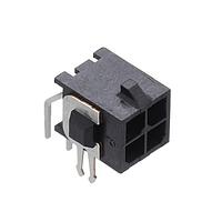 AMP Connectors - TE Connectivity 3-794679-4 Headers 04P MICRO MNL ASSY R/A THRU LF
