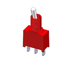 Mountain Switch 108-1AS1T2184-EVX Toggle Switches SPDT ON-ON SOLDER
