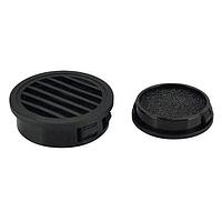 Heyco 4967 Filter Insert Louvered Plug FILP 3.0 BLACK UP TO .250"