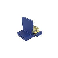 Amphenol FCI 65801-062LF Connectors Clincher&trade; Flex Connectors, Receptacle Assembly, Single Row, 3 Positions, 2.54mm (.100in) Pitch.