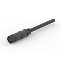 AMP Connectors - TE Connectivity 9-2834005-1 Lighting Cables 4P FEMALE CABLE ASSEMBLY 150MM