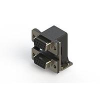 EDAC 662-009-264-057 Dual Port D-Sub Connectors Right-angle Dual Port D-Sub Connector