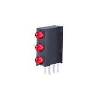 Kingbright WP934SA/3SRD LED Circuit Board Indicators Red Red Diffused 640nm 300mcd