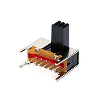 Alcoswitch - TE Connectivity MSS2250R04 Switches DPDT 2POS R/A AG T/H SLIDE SWITCH