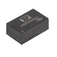 XP Power RDE0348S12 Isolated DC-DC CONVERTER, 3W, 4:1 INPUT, 3000 VAC ISOLATION
