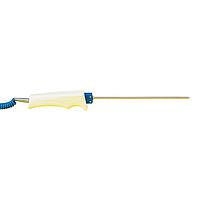 OMEGA HPS-NP-E-316G-12-SMP-M Handheld Thermocouple Probes with Custom Tip Options (Thermocouple, E, 730 °C, Surface Probe)