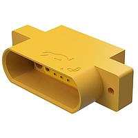 Amphenol Positronic GFSH89M1H/AA Connectors Mixed Density Power Connector,8 size 16 and 9 size 22 contacts,Pin (Male),Crimp (contacts ordered seperately)