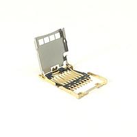 JAE Electronics ST1W008S4TR2000 I MicroSD Conn low pro Hinged W/ Det Switc