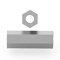 RAF Electronic Hardware 1406-10-B Hex 3/8 Hex X 1.00 X .192 ID Hex Spacer