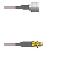 Amphenol Custom Cable Q-2J031000H011i RF Cable Assemblies N-SP/SMA-SJB G142 11I