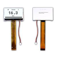 Newhaven Display NHD-C12864WC-FSW-FBW-3V3 COG LCD Graphic Display COG FSTN(+) 128x64 128 x 64 Pixels