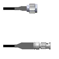 Amphenol Custom Cable Q-2O00X000D008i RF Cable Assemblies N-SP/HDBNC-SP LMR19 8I