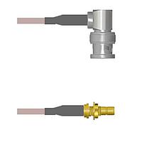 Amphenol Custom Cable Q-0D03M0005096i RF Cable Assemblies BNC-RP/SMB-SJB G316 96I