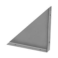 Bud Industries MB-1266 Accessories Triangular Mounting Bracket (Pair) 5 x 5"