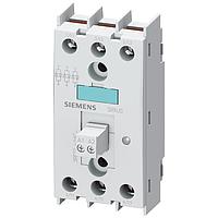 SIEMENS 3RF22301AC45 Zero-point Switching SS RELAY,30A,48-600V,3P,4-30VDC,ZP,SCREW