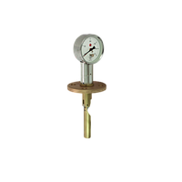 Senseca TZ1-050EM350 Flow Meter (80 - 350 l/min, DN50, brass)