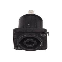 REAN RLS4MPZ Loudspeaker Connectors 4P LOUDSPEAKER RCPT SOLDER CUP CONTACT