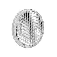 Banner Engineering BRT-50D Reflector Retroreflective Target: Circular-diameter 50.8 mm; Reflectivity Factor: 1.0; Max. Temp.= 65 degrees C; Plastic - metal thread and nut for mounting