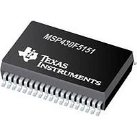 Texas Instruments MSP430F5151IYFFR 16-bit Microcontrollers - MCU Mixed Signal Microco ntroller A 595-MSP430F5151IYFFT