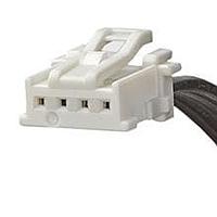 Molex 15136-0401 Discrete Wire Cable Assemblies MicroClasp 4CKT CBL ASSY SR 100MM WHITE