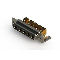 EDAC 630-5W5-240-7N4 Mixed Contact D-Sub Connectors Right-angle Power Combo D-Sub Connector