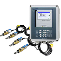 Pflow D348D Multi-path Ultrasonic Flowmeter (100mm ~ 5000mm, 0.5%, 4-20mA, IP65, 2CH)