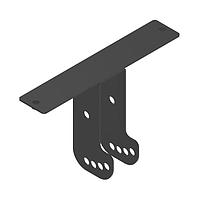 Banner Engineering STBA-RB2-S1 Sensor Hardware Accessory: Run Bar Pedestal; Adjustable Floor Mounted 800-1232 mm; Includes Swivel-mount Bracket STBA-RB2-MB3; 150 mm Square Stationary Base; 1/4 in Cold-Rolled Steel; IP65