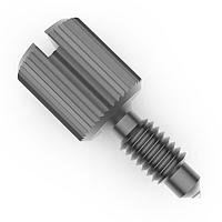 RAF Electronic Hardware 0397-ss Panel Screw Captive Panel Screw - Style 2 5/16HD X 15/16 X 6-32 Thd