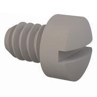 Essentra Components 011024F025 Machine Screw Fillister Slotted Screw, #10-24 Thread, 1/4 Lg