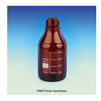 Pyrex Py.1519.12 Amber Glass Lab Bottle (bottles only, 2L)
