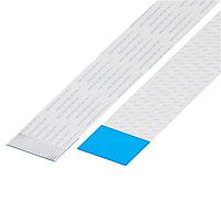 GCT (Global Connector Technology) 10-18-D-0203-C-4-08-4-T FFC / FPC Jumper Cables 1mm Pitch FlatFlexCable, 18Contact, Conductor OppSide, Len203mm/8in, Tin Plt