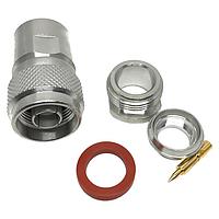 Radiall R161020000 Connectors N / STRAIGHT PLUG CLAMP TYPE CABLE 10+11/50+75 S+D