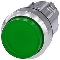 SIEMENS A6X30141029 Raised Button ILLUMINATED PUSHBUTTON. GREEN