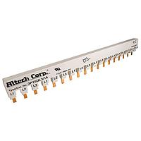 Altech 3P16UL3/18 3 Phase Busbar 3 Ph Busbar 310.2mm 18Pin, 115A