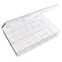 Flambeau K812 Multiple Compartment 12-Compartment Box 12 3/4" X 8 1/2" X 2 1/8" (32.39 x 21.59 x 5.40 cm)