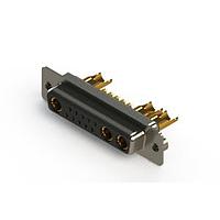 EDAC 628-13W3222-4N2 Mixed Contact D-Sub Connectors Vertical Combo Dsub