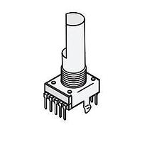 Alpha (Taiwan) SR1712F-0103-15F0A-N9-N-027 Rotary Switches 1 POLE 3 POS D SHAFT