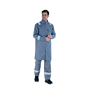 Penta ARCBLOUSE11-G-BR-3XL Arc Flash coat with retroreflective tapes (Size 3XL)