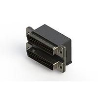 EDAC 661-025-264-005 Dual Port D-Sub Connectors Right-angle Dual Port D-Sub Connector