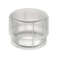 Banner Engineering WC-R70 Sensor Hardware Washdown Cover; FDA Grade Silicone; Fits R70 Data Radios; IP67 and IP69K Rated