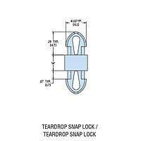 Heyco 10465 Metric Spacing HSP-MDL-2-06M NAT NYL PCB Support