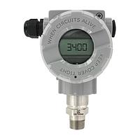 Dwyer 3400-AL-23-NM-2 Smart Pressure Transmitter, HART® Comm, ATEX/IECEX, for water & chemicals (Gauge, 4350 psi, NPT Male, 1/2 in)