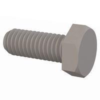 Essentra Components 011032H050 Cap Screw Hex Unslotted Bolt, #10-32 Thread, 1/2 Lg